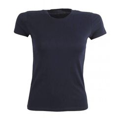 Camiseta seora Basic azul oscuro XS