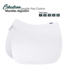 ESKADRON DOMA DL Saddle Pad WHITE