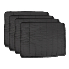 Bandage Pad, set of 4 black