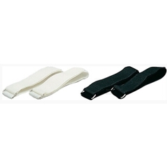 VELCRO FASTENING STRAPS (PAIR) WHITE