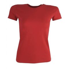 Camiseta seora Basic XS rojo