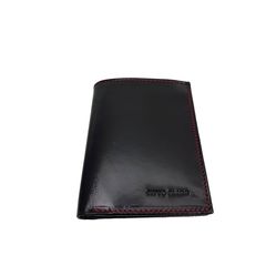 Cartera Caballero Pequea Titto Bluni Negro Brillo