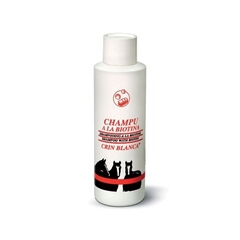 White mane Biotin shampoo 1L.